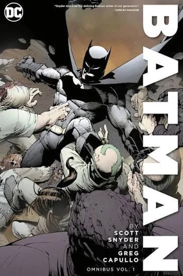 Capa de Batman: O Omnibus de Scott Snyder