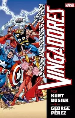 Capa de Vingadores: Era Kurt Busiek Omnibus